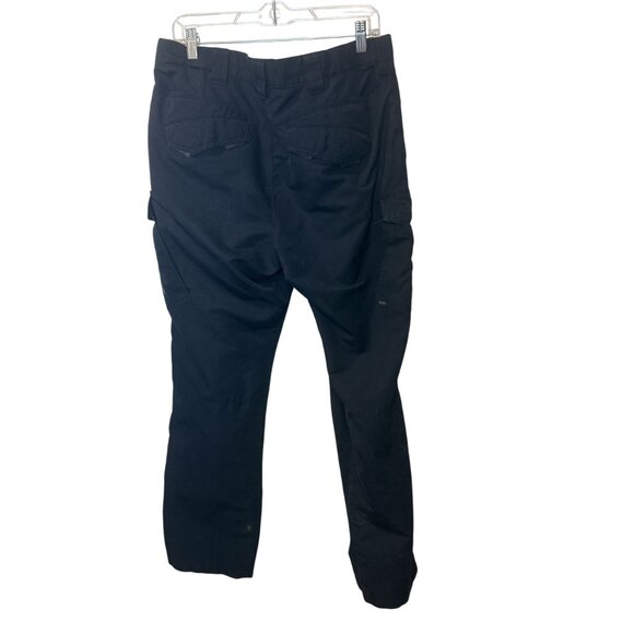 5.11 Tactical Navy Blue Mens Cargo Pants Size 36 Adjustable Waist Durable Cotton - Picture 4 of 5